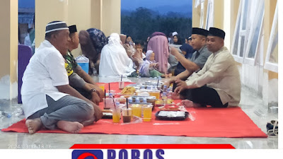 Bangun Sinegitas TNI - POLRI, Polres Morowali Gelar Bukber