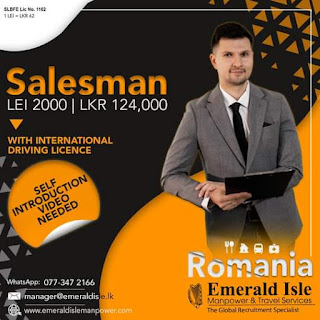 foreign jobs for sri lankan