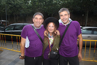 Campeonato de lanzamiento de chapela en las fiestas de Retuerto