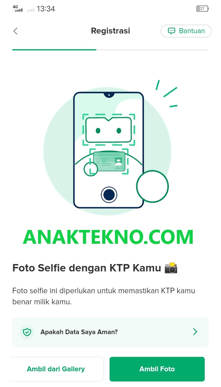 Apakah aplikasi Bibit aman untuk upload KTP?