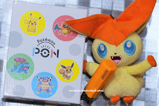 Pokémon PON ポケモンポン 2個セット 外箱 ビクティニ Victini