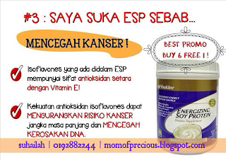 ESP Shaklee cegah kanser