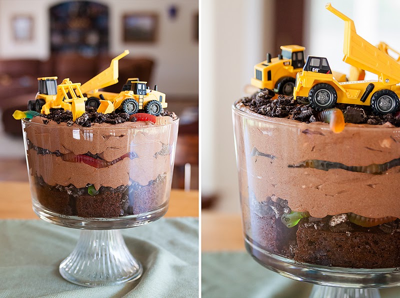 Celebrating Levi's 2nd Birthday with a Dirt Cake / Nelson Notes