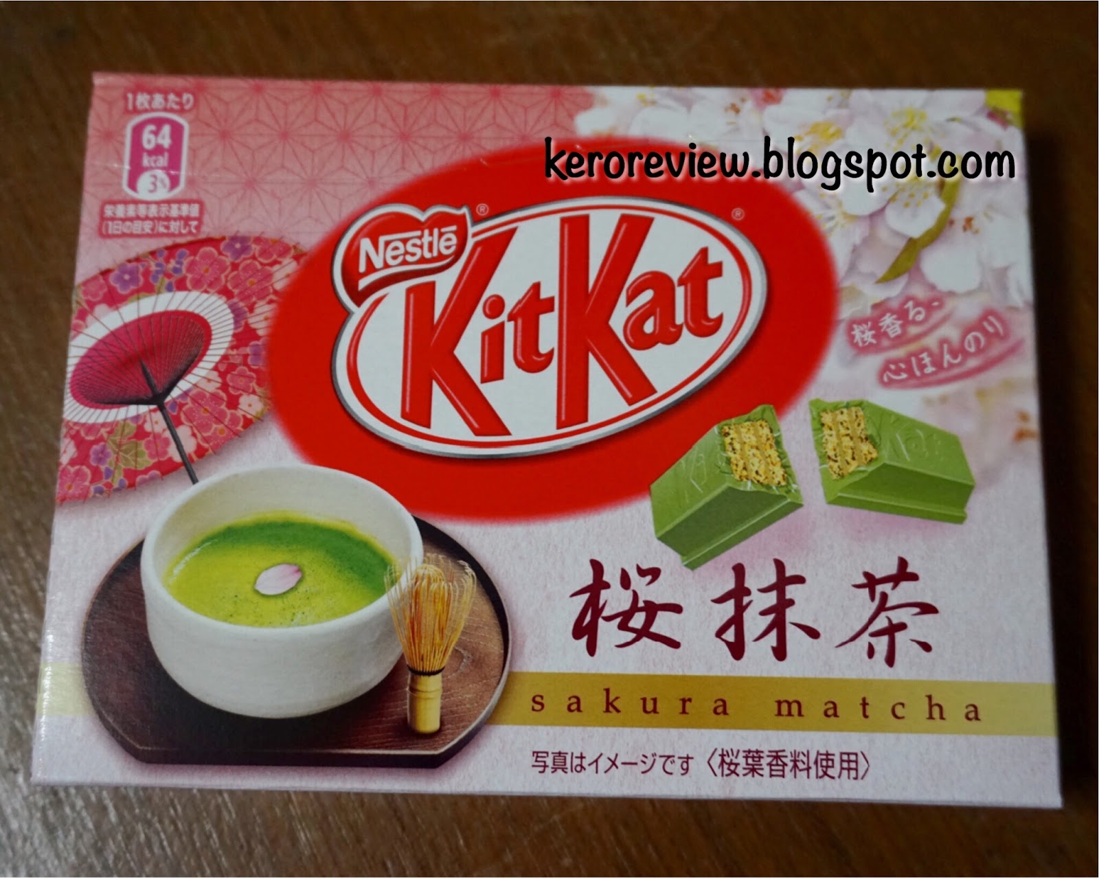 รีวิว คิทแคท รสชาเขียว ซากุระ จากญี่ปุ่น (CR) Review Kit Kat Sakura Matcha from Japan.