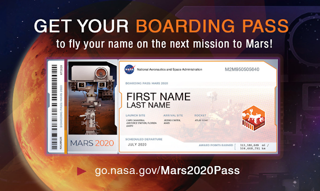 NASA Invites Public to Submit Names to Fly Aboard Next Mars Rover