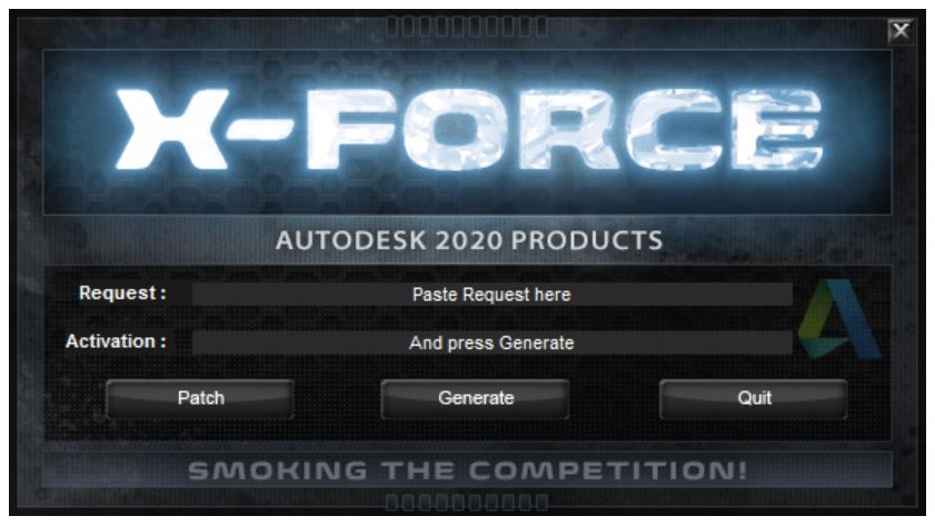 Tải X-Force Keygen cho tất cả sản phẩm của Autodesk 2020