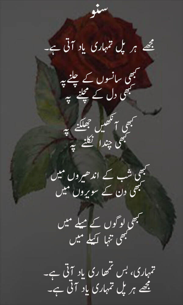 romantic shayari in urdu