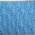 Gotas con Relieve. Puntos Tricot. Tejido con dos agujas # 707
