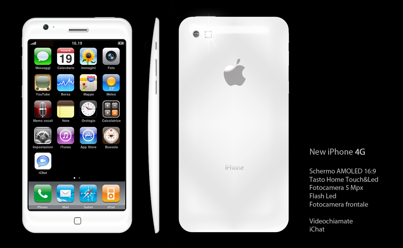 iPhone 4G concept pi