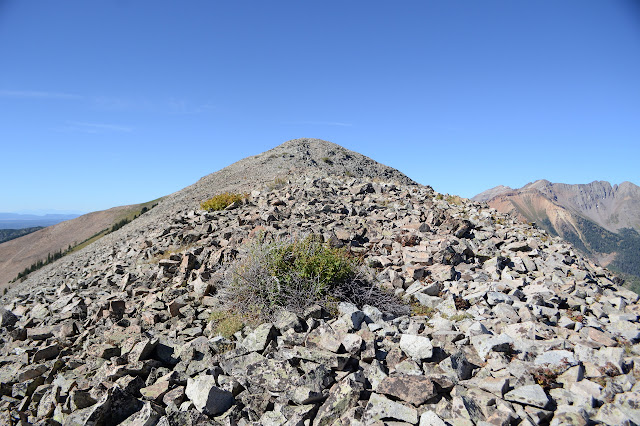 Parrott Peak is a rocky top