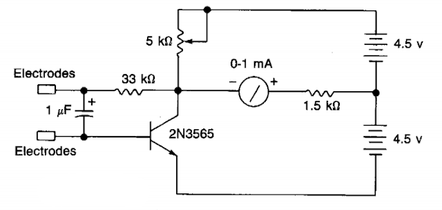 Nouveau détecteur de mensonge Simple schéma de Circuit