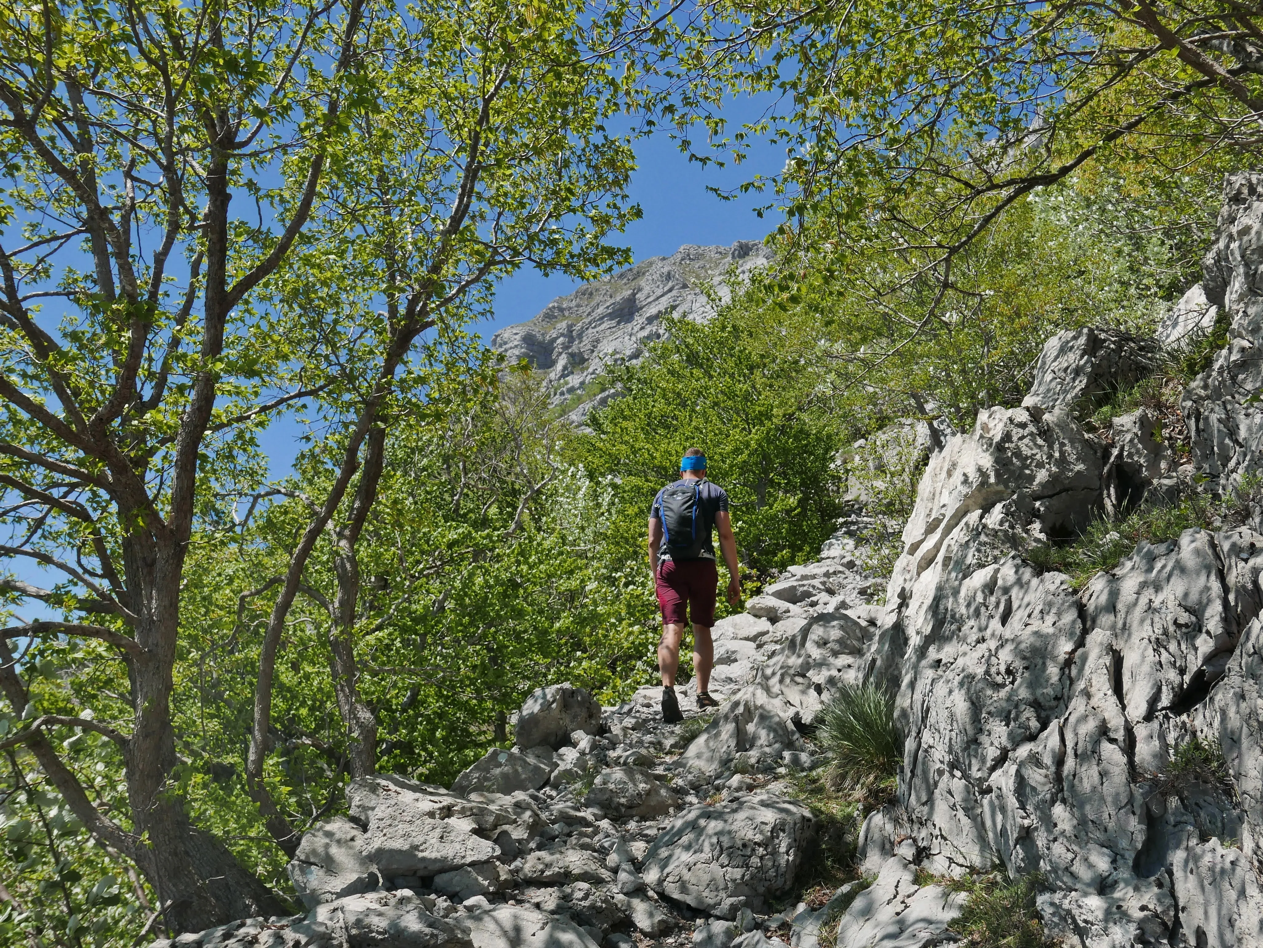 Park Narodowy Paklenica - trekking - www.zgoramiwtle.pl