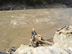 Mineria en el Rio Cauca