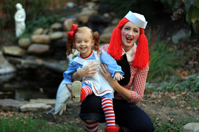 Harris Sisters GirlTalk: DIY Raggedy Andy Halloween Costume