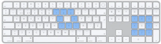 How to use the keyboard as a mouse on Mac, read here