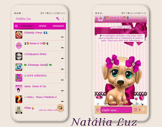 Baby Dog Theme For YOWhatsApp & Fouad WhatsApp By Natalia Luz