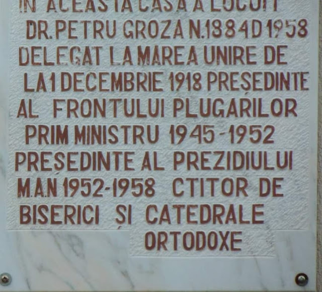 Dr. Petru Groza Memorial House