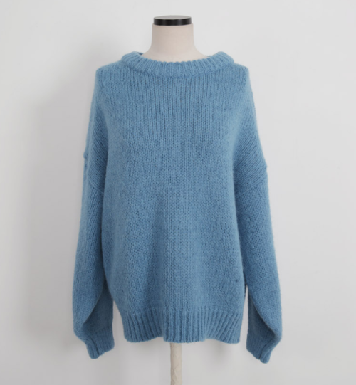 Ballooned Extended Sleeve Sweater