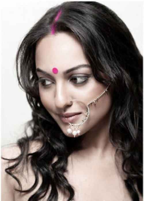 sonakshi sinha in white