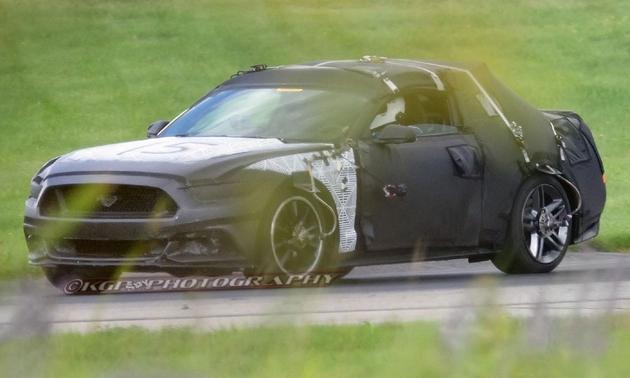 New 2015 Ford Mustang Spy Shots