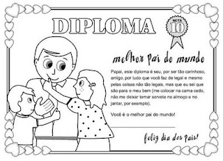 diploma dia dos pais gif Atividades para o dia dos pais para crianças