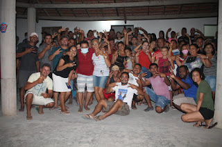Grupo Márcio Santiago comemora resultado da pesquisa que o aponta como futuro prefeito de Santana do Maranhão.