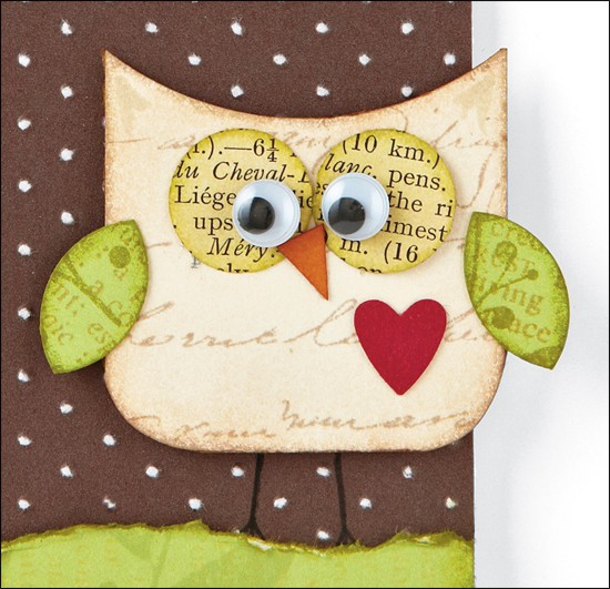 owl greeting card