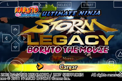 Naruto Shippuden Ultimate Ninja Storm Legacy (Mod Boruto the Movie) PPSSPP For android Terbaru