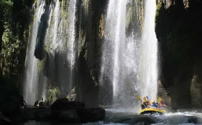 Arung jeram Pekalen di Probolinggo