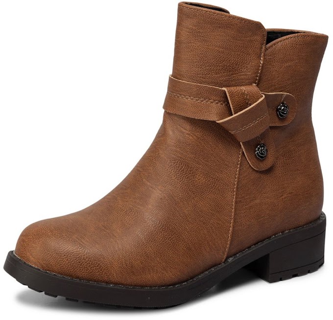 JB Pull-On Boots For Women - Camel