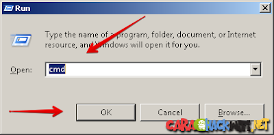 Cara membuka CMD di Windows