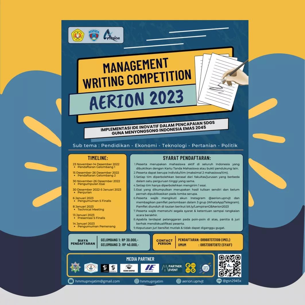 Management Writing Competition AERION 2023