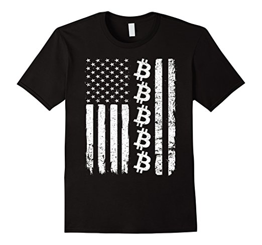 Flag Cryptocurrency America Polera