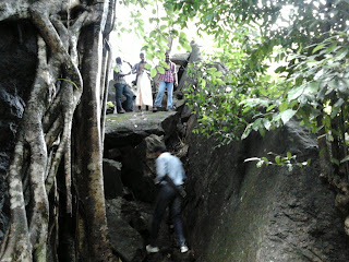 The Route to Kanithadom Waterfalls is very adventurous