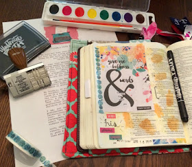 Bible Journaling - How to Use Water Colors