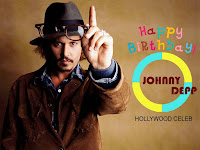 johnny depp birthday, 56 years old hollywood actor johnny depp showing his index finger in brown jacket