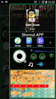 Download BBM Tranparan Green Line V2.10.0.31 APK