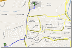 Mapa Avenida Adolfo Massaglia