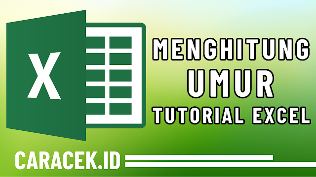 Gambar Awal 3 Cara Mudah Menghitung Umur di Excel