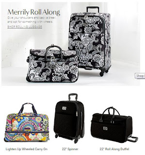 Vera bradley coupon code: FREE SHIPPING for all online orders!