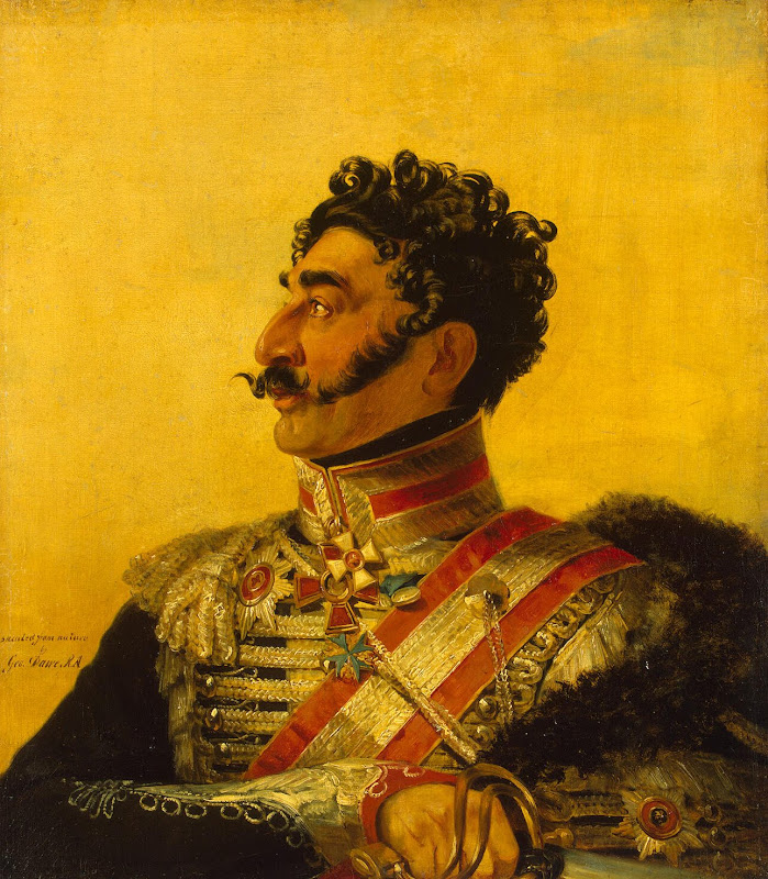 Portrait of Valerian G. Madatov by George Dawe - History, Portrait Paintings from Hermitage Museum