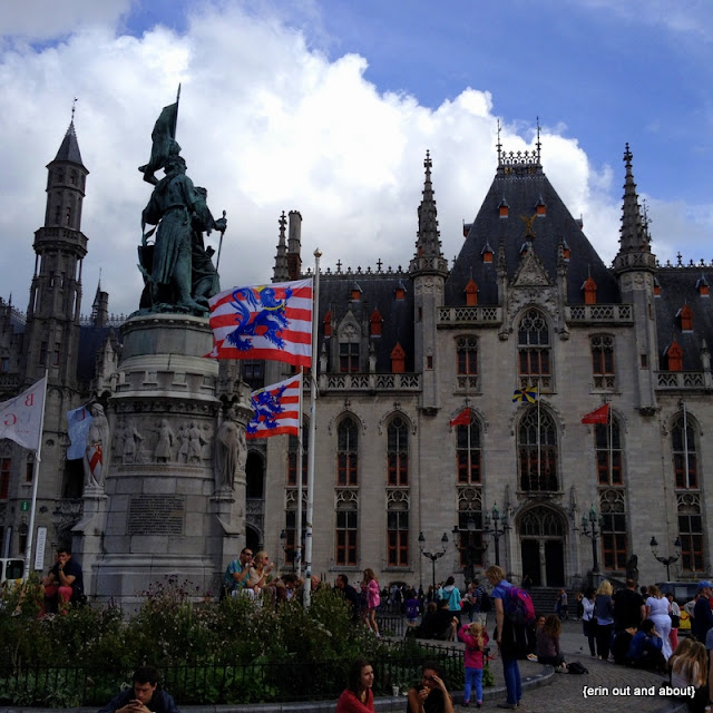 {Erin Out and About} That square in Bruges