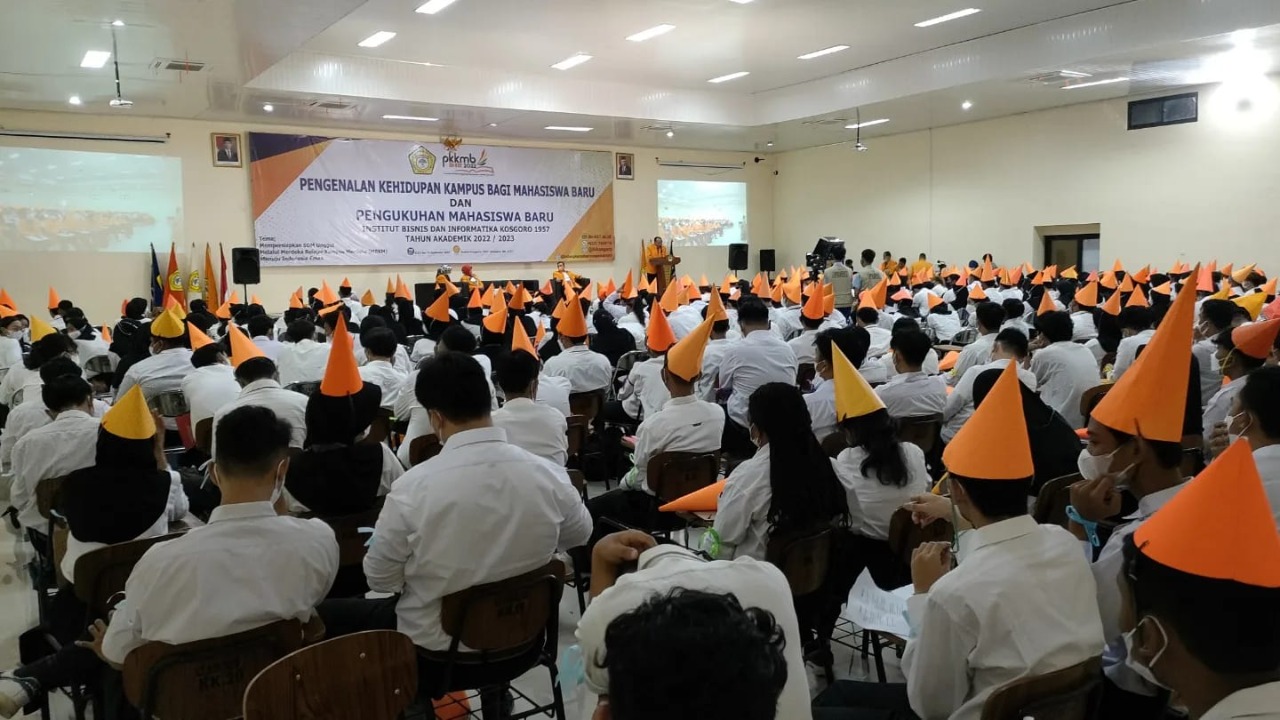 Sambut Mahasiswa Baru, IBI KOSGORO 1957 Gelar PKKMB 2022 Secara Offline