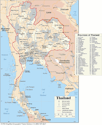 political maps of thailand. Posted by ThaiLanD at 23:54