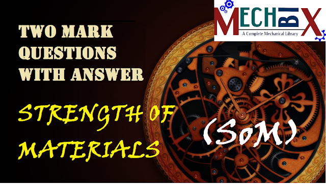 SOM two mark questions with answers