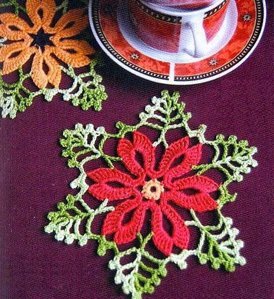 Crochet Coasters - Flower Coasters