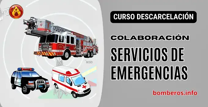 Curso extricación bomberos colaboración con los servicios de emergencia