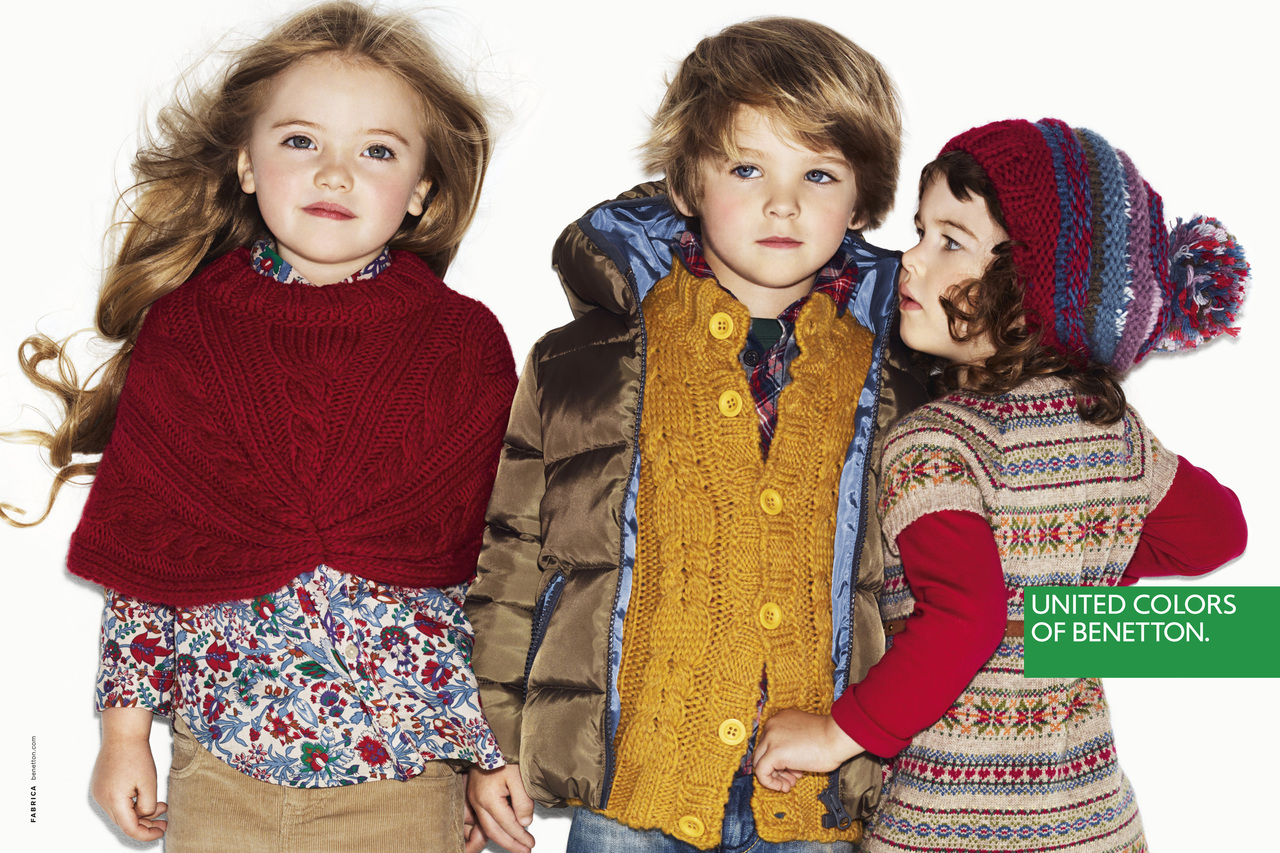 Benetton Kids FW12 Campaign