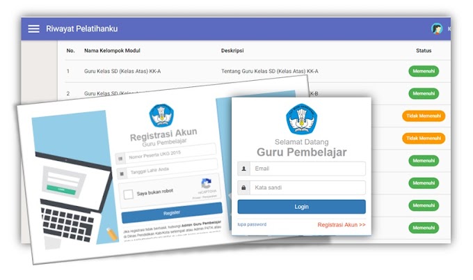 Cara Login Guru Pembelajar 2017