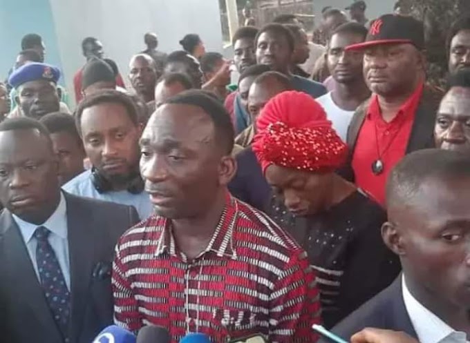 CHURCH NEWS: DR PASTOR PAUL ENENCHE VISITS COLLAPSED DUNAMIS CHURCH BUILDING IN MAKURDI